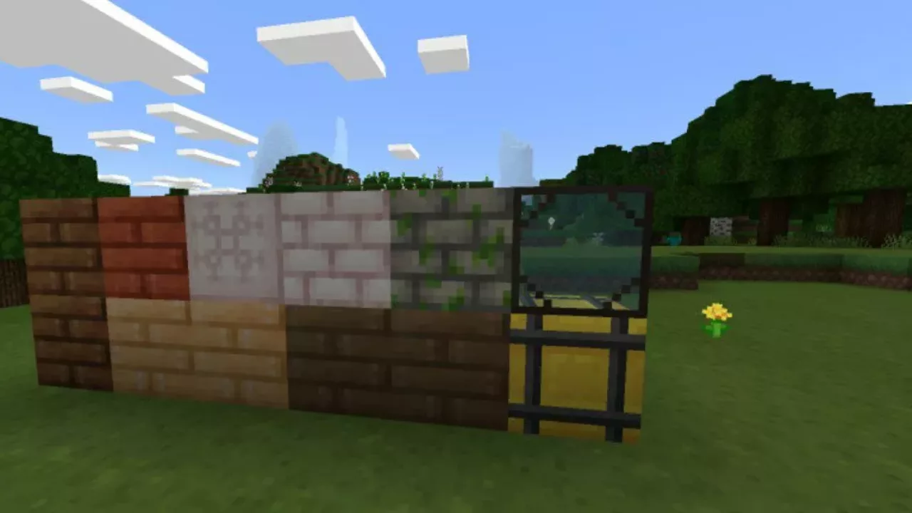 Blocks from RTX Texture Pack for Minecraft PE