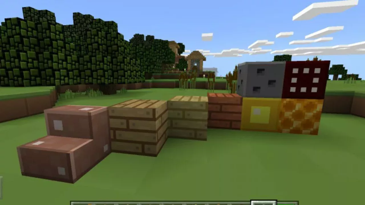 Blocks from Plastic Texture Pack for Minecraft PE