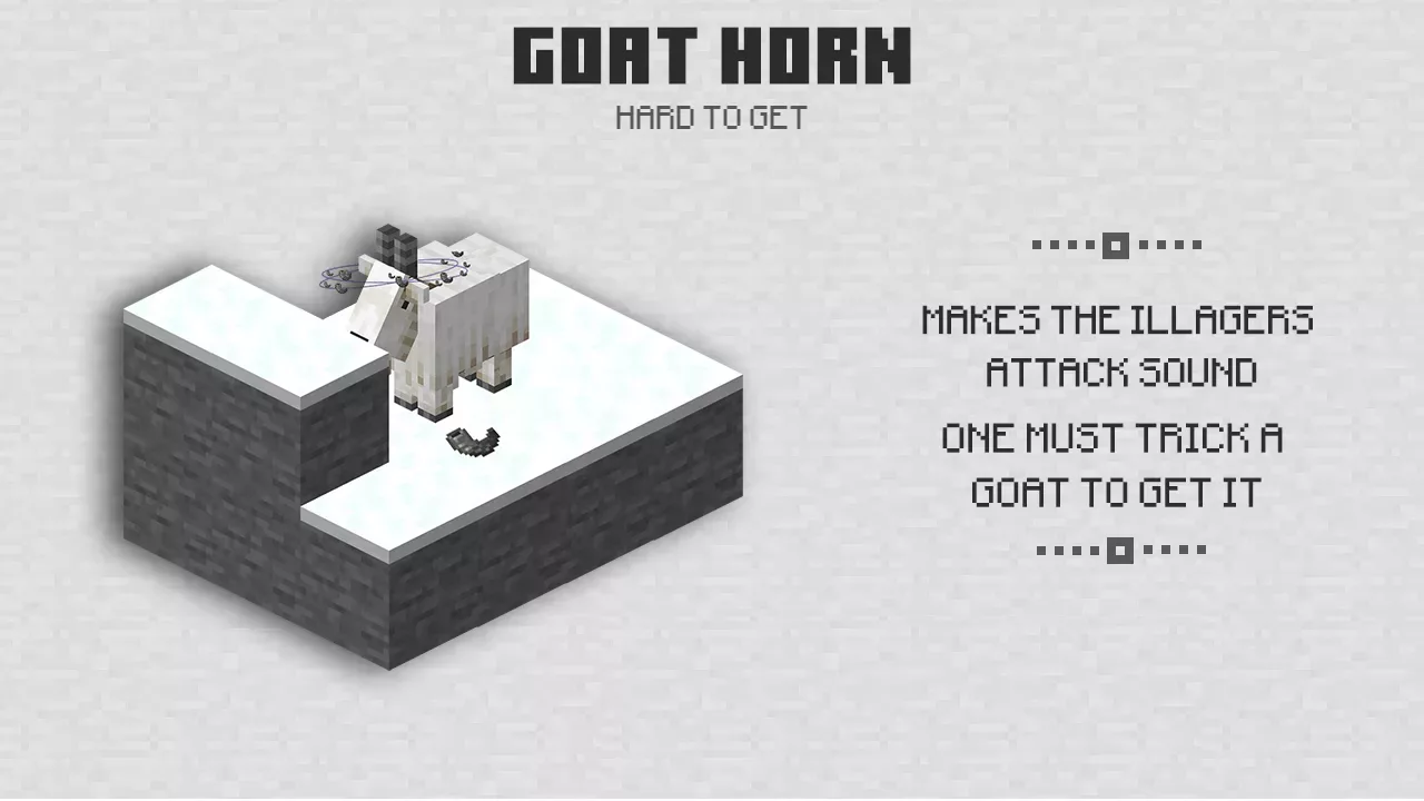 Goar Horn from Minecraft 1.18