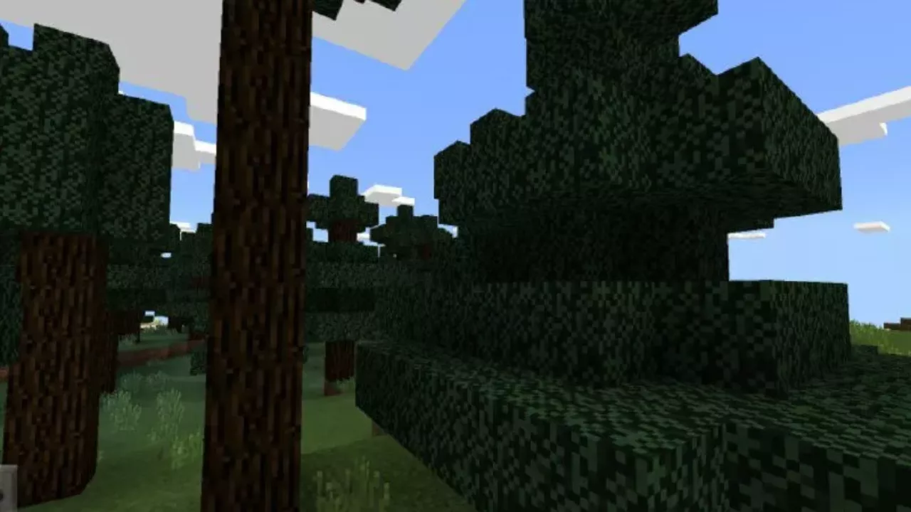 Nature from 3D Texture Pack for Minecraft PE