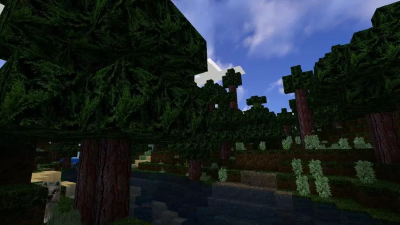 Nature from HD Texture Pack for Minecraft PE