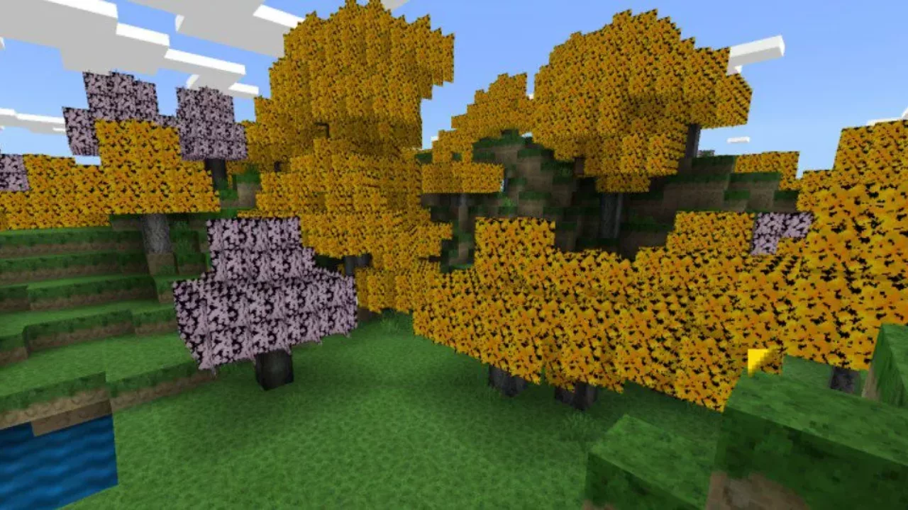 Nature from Japanese Texture Pack for Minecraft PE
