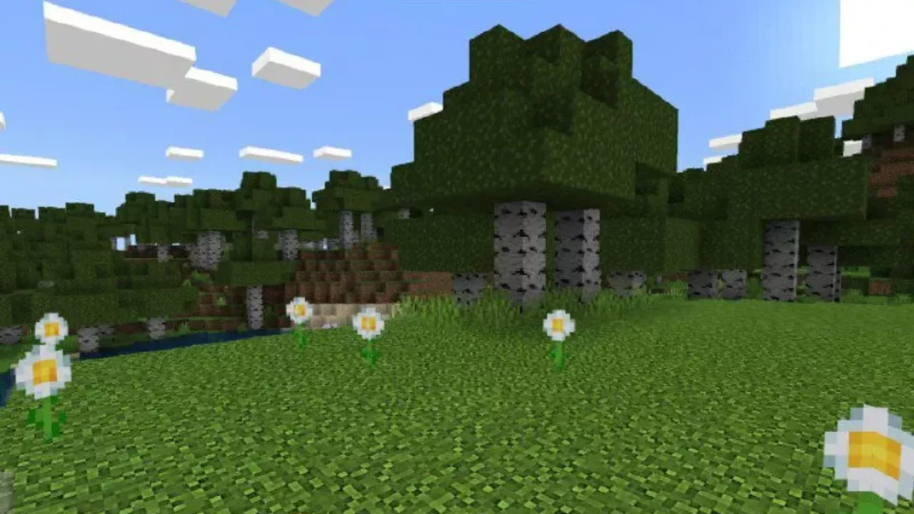 Nature from RTX Texture Pack for Minecraft PE
