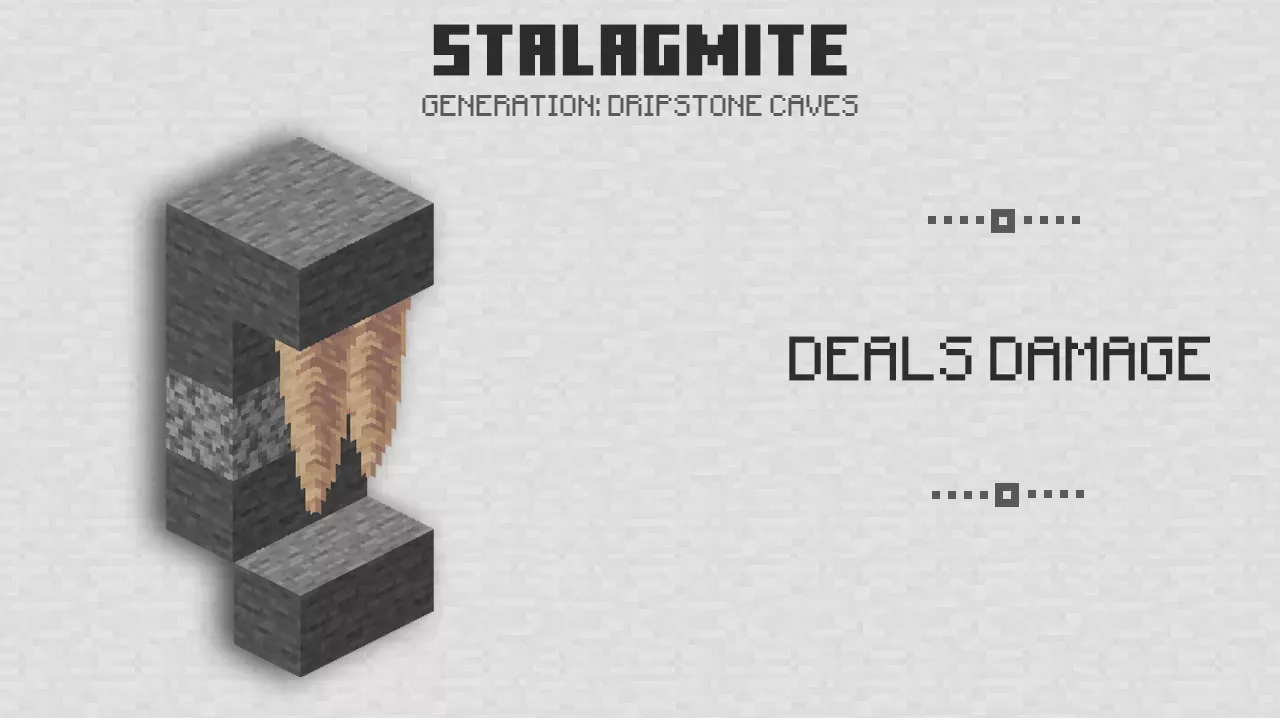 Stalagmite from Minecraft 1.18