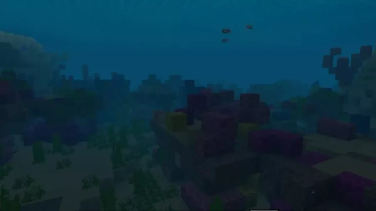 Underwater from Plastic Texture Pack for Minecraft PE
