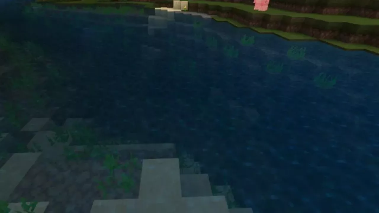 Water from RTX Texture Pack for Minecraft PE