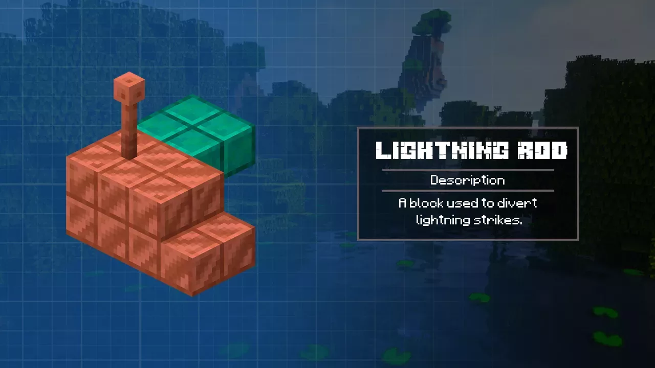 Lightning Rod from Minecraft PE 1.17