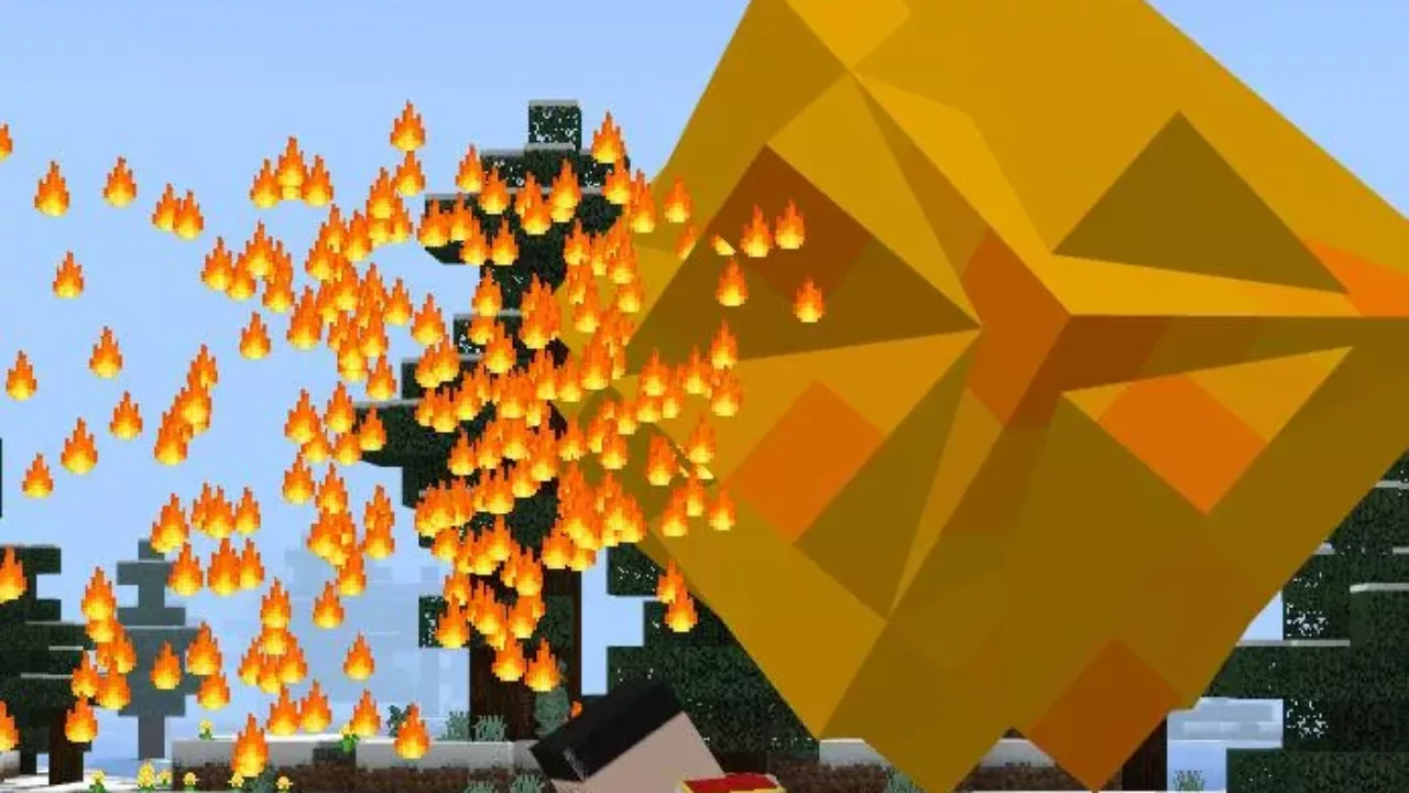 Powers from Anime Universe Mod for Minecraft PE
