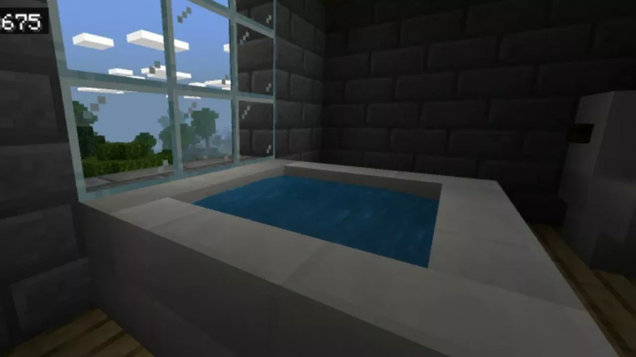 Bathroom from Big House Map for Minecraft PE