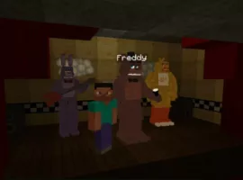 Freddy Fazbear Pizza Maps for Minecraft PE