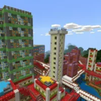 Jungle City Map for Minecraft PE