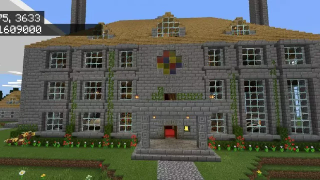 Mansion from Big House Map for Minecraft PE