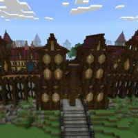 Medieval City Map for Minecraft PE