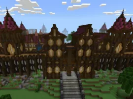 Medieval City Map for Minecraft PE