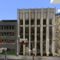 Modern City Map for Minecraft PE