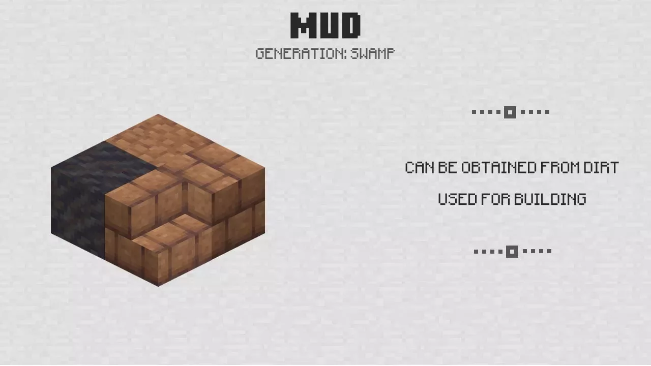 Mud from Minecraft 1.19