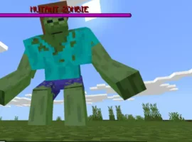 Zombie Costume Mod for Minecraft PE