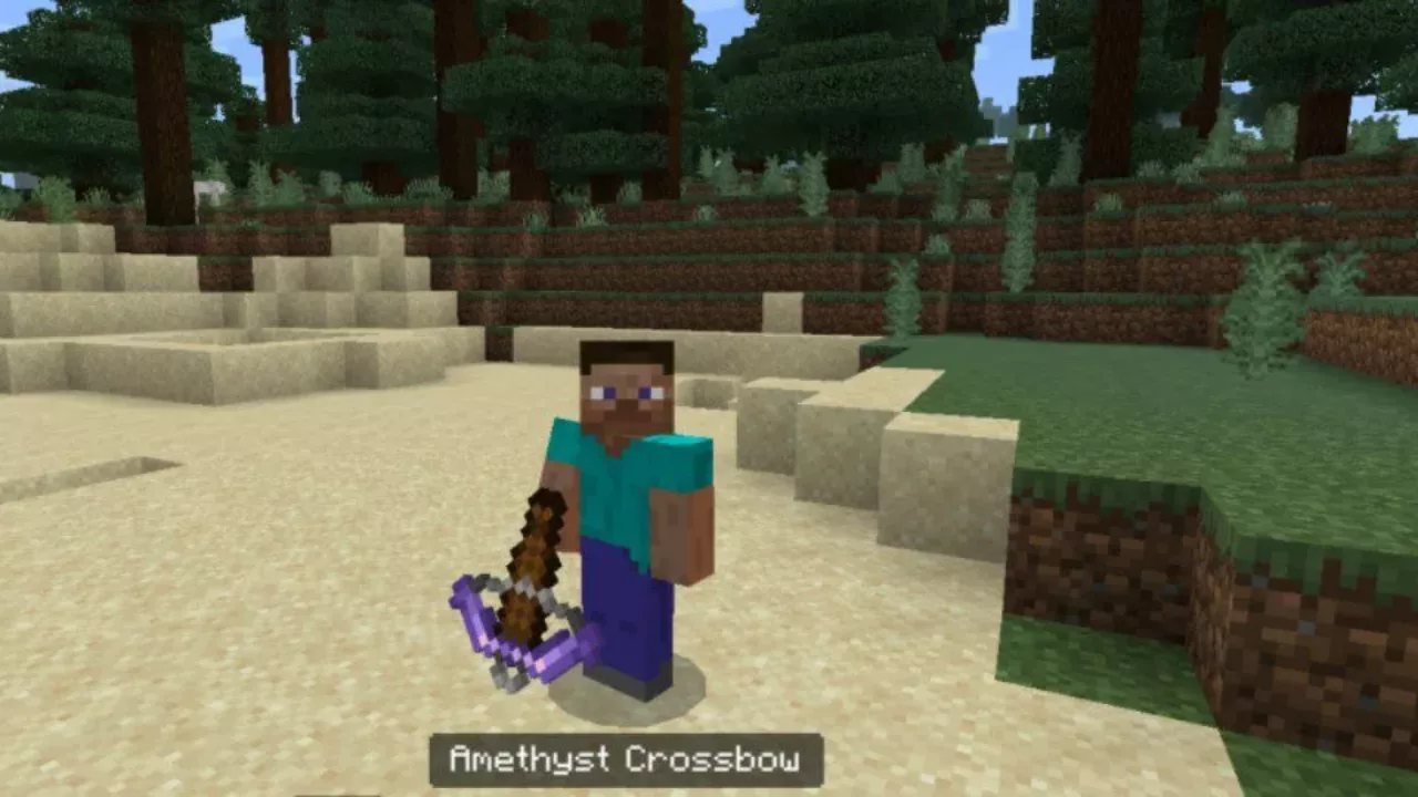 Amethyst from Crossbow Mod for Minecraft PE