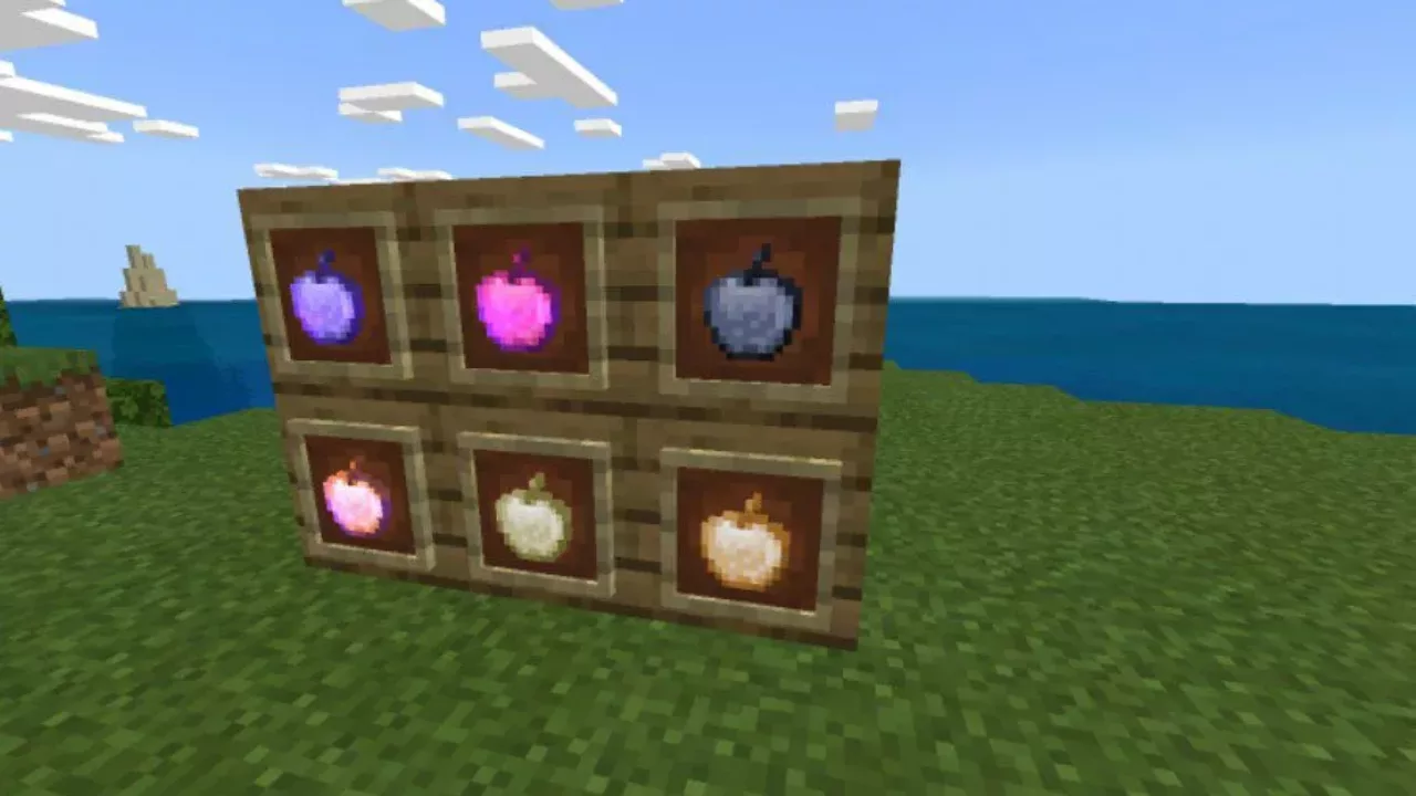 Apples from More Ores Mod for Minecraft PE