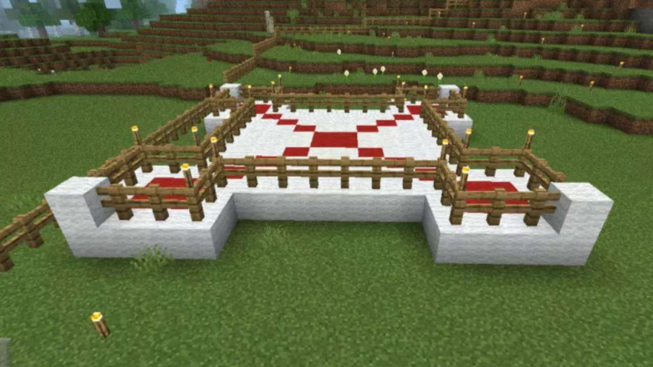 Arena from Survival Village Map for Minecraft PE