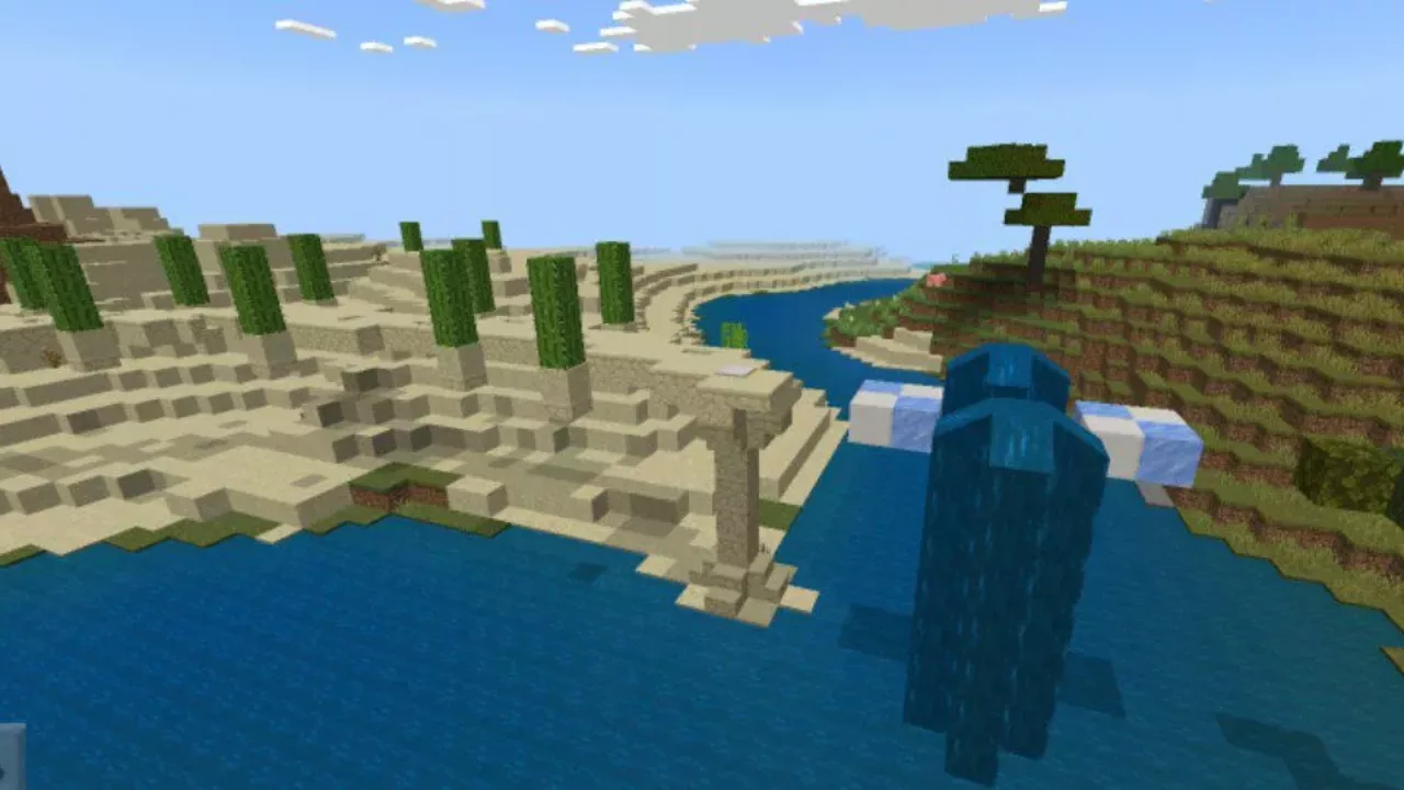 Bridge from Wild West Map for Minecraft PE