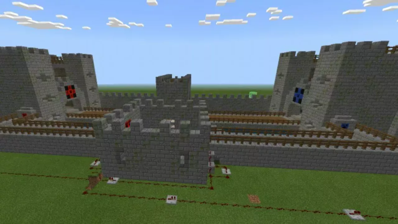 Castle Wars from Easy Castle Maps for Minecraft PE