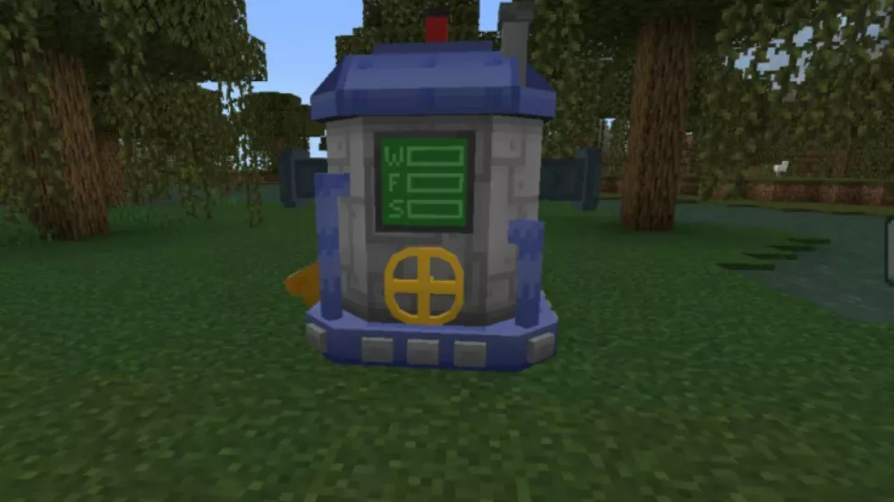 Device from Machines Mod for Minecraft PE