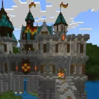 Fantasy Castle Map for Minecraft PE