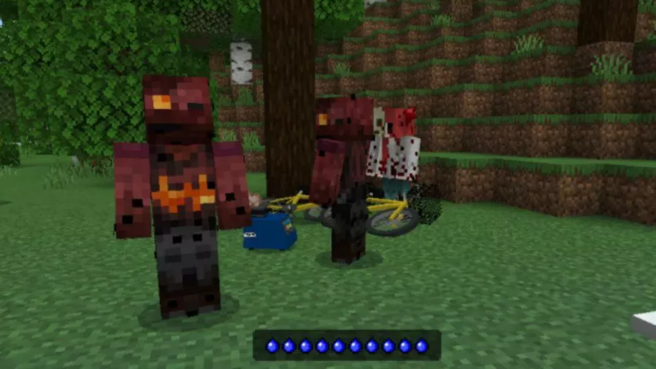 Fire from Zombie Siege Mod for Minecraft PE