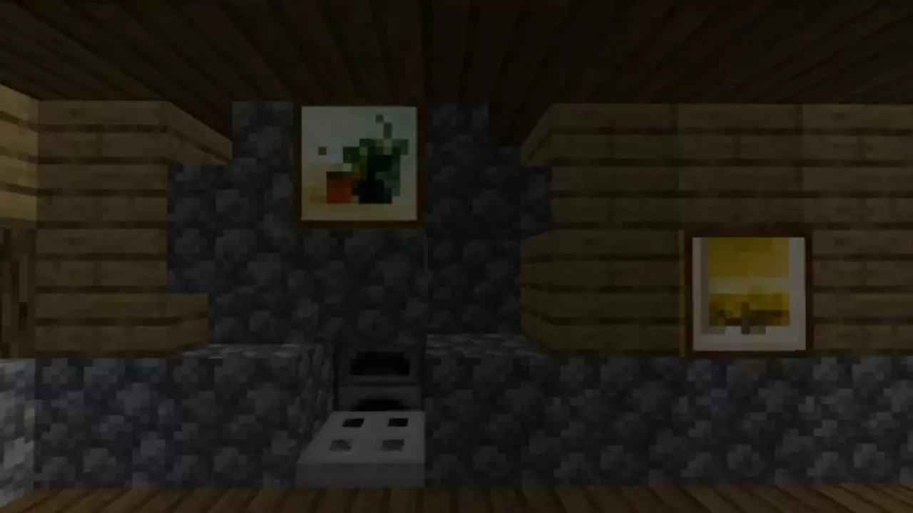 First Floor from Starter House Map for Minecraft PE