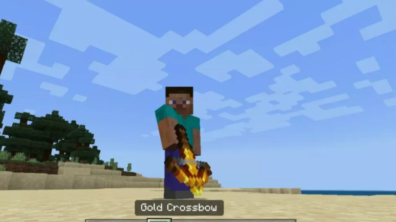 Gold from Crossbow Mod for Minecraft PE