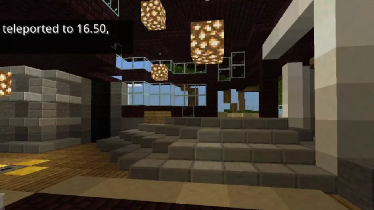 Interior from Murder Mystery Map for Minecraft PE