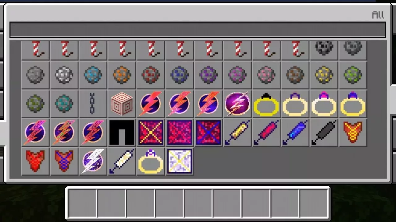 Inventory from Flash Mod for Minecraft PE