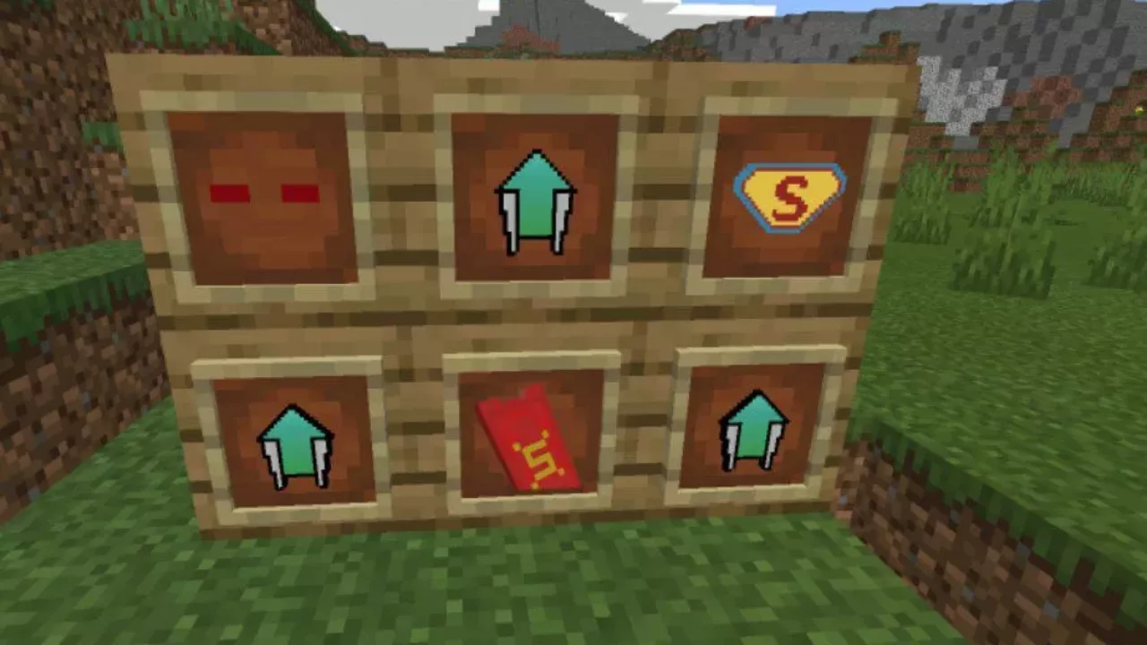 Items from Superman Mod for Minecraft PE