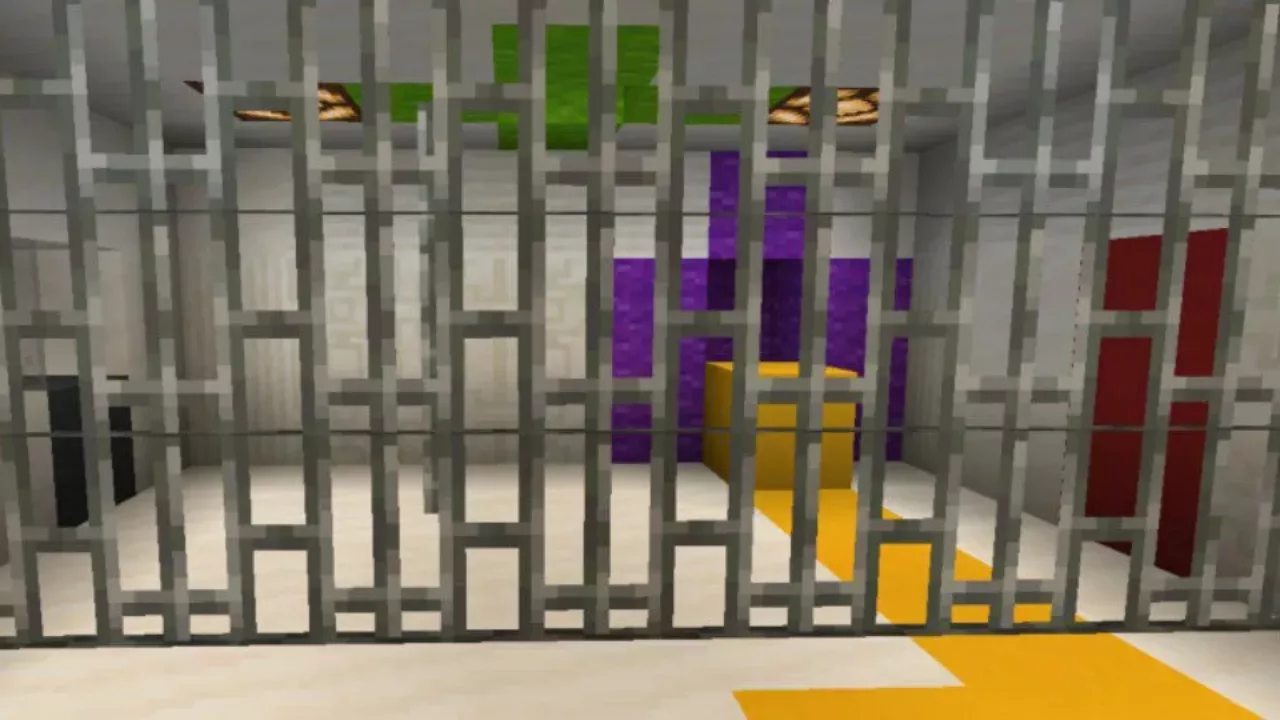 Jail from Co-Op Horror Maps for Minecraft PE