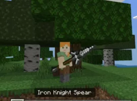 Iron Sword Mod for Minecraft PE