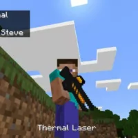 Laser Weapon Mod for Minecraft PE