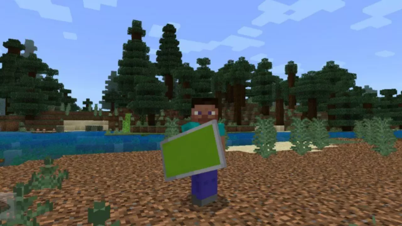 Lime from Sword Banner Mod for Minecraft PE