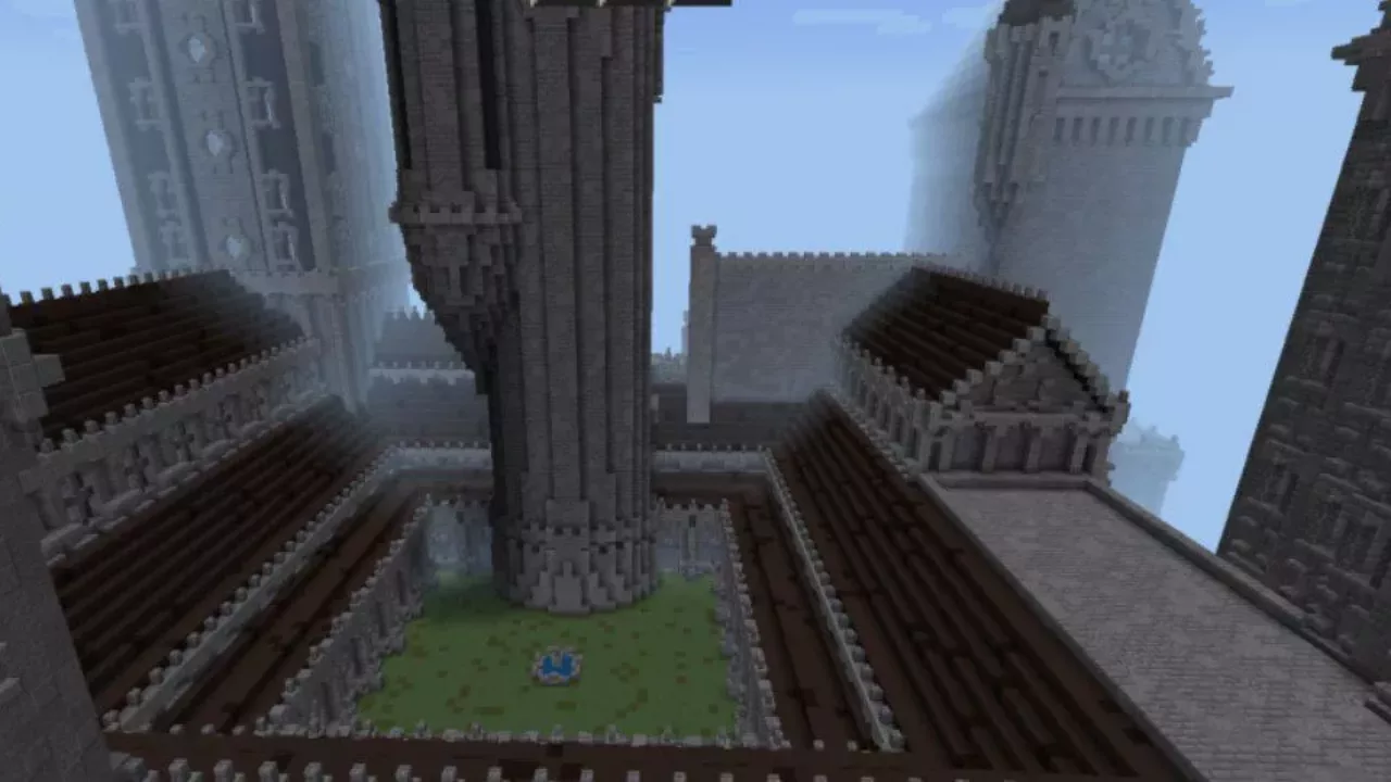 Magic Place from Hogwarts Castle Map for Minecraft PE