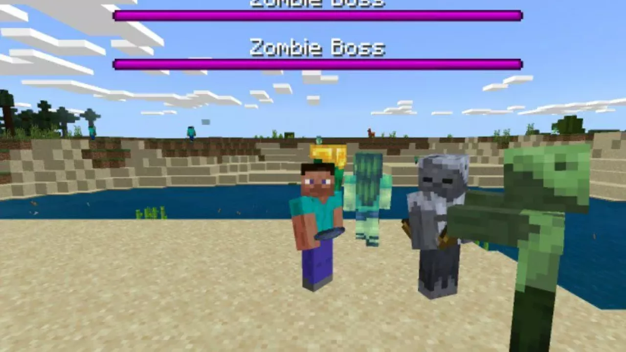 More Zombies from Zombie Toy Mod for Minecraft PE