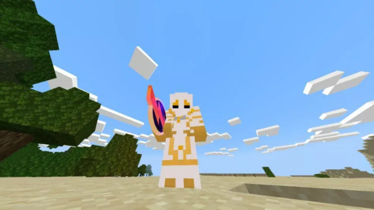 New Armor from Flash Mod for Minecraft PE