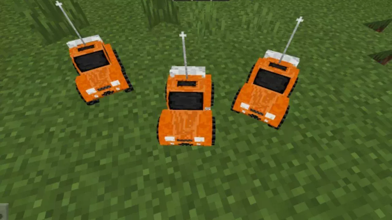 Orange from RC Cars Mod for Minecraft PE