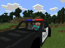 Police Car Mod for Minecraft PE