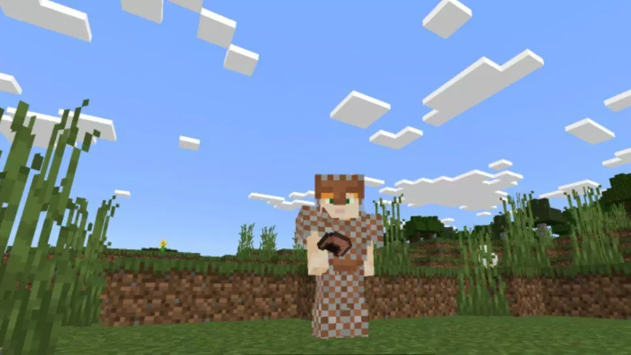 Stunned Armor from Human Mod for Minecraft PE
