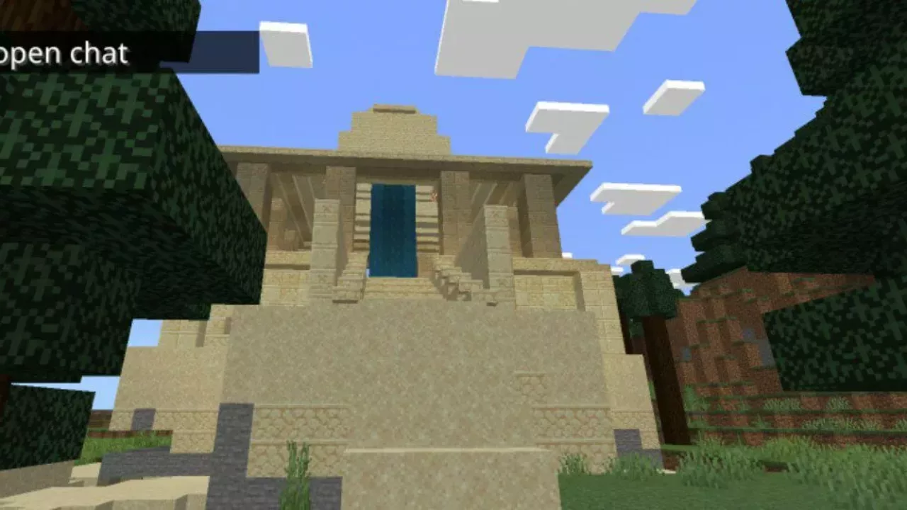 Territory from Sand Castle Map for Minecraft PE