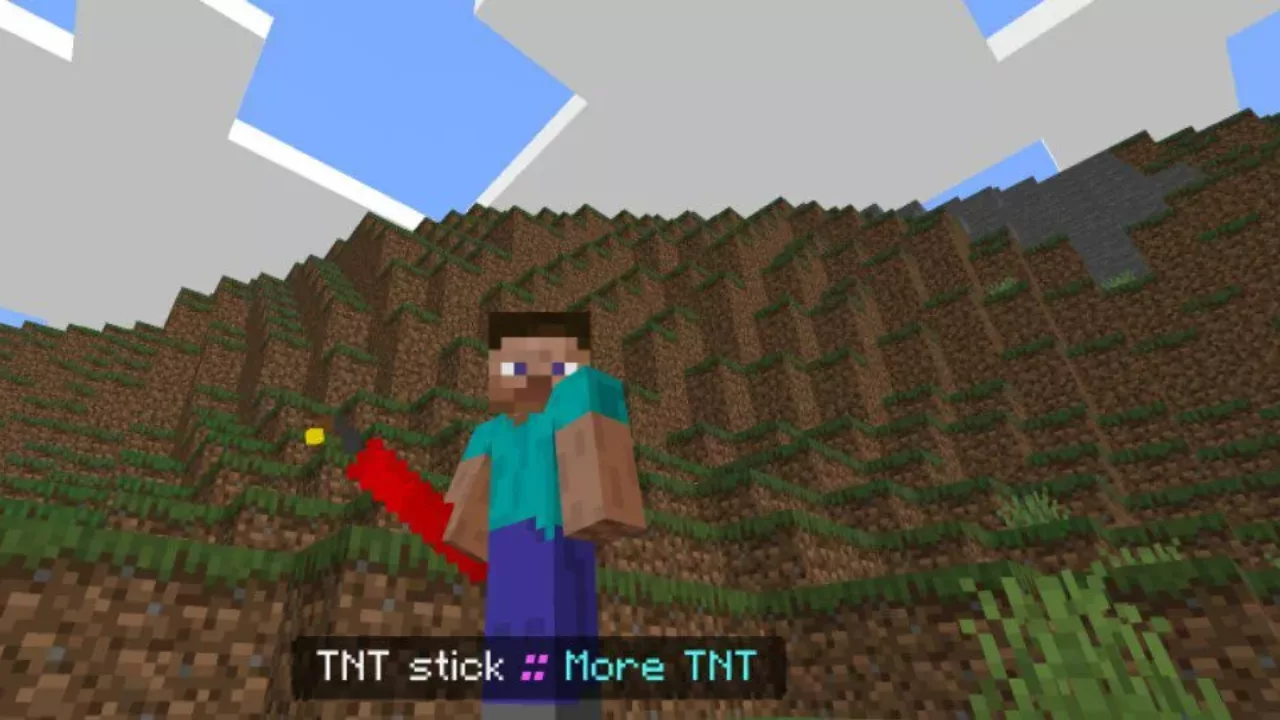 TNT Stick from Bomb Mod for Minecraft PE