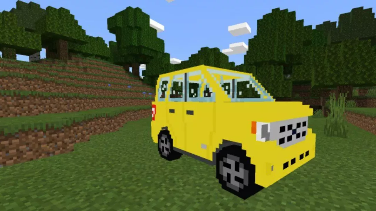 Yellow from Ford Escape Mod for Minecraft PE