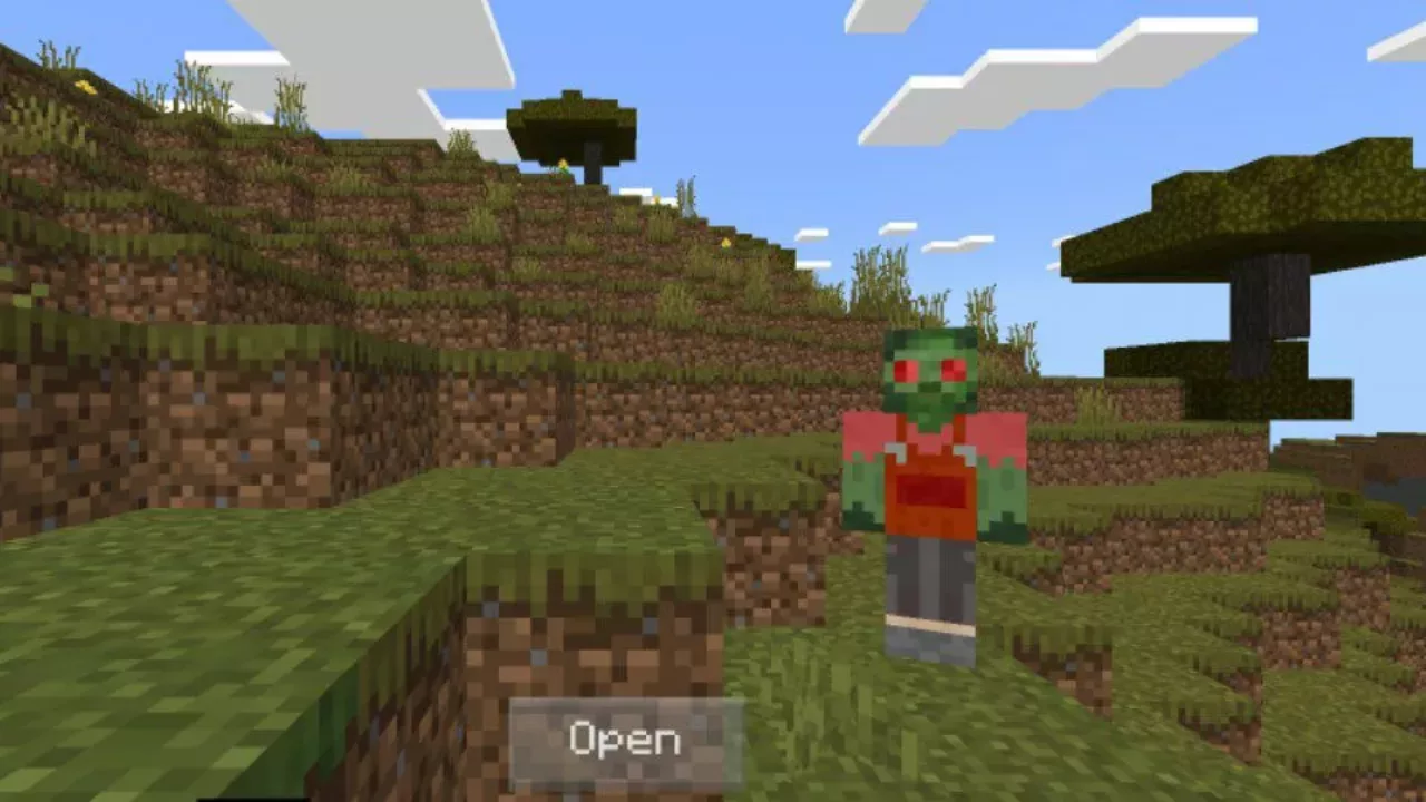 Zombie from Techguns Mod for Minecraft PE