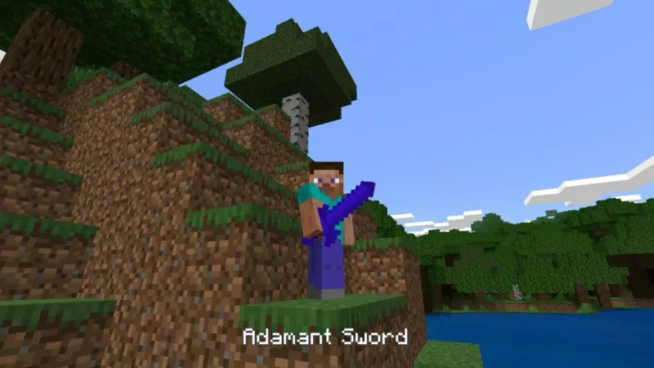 Adamant from Sword Recipe Mod for Minecraft PE