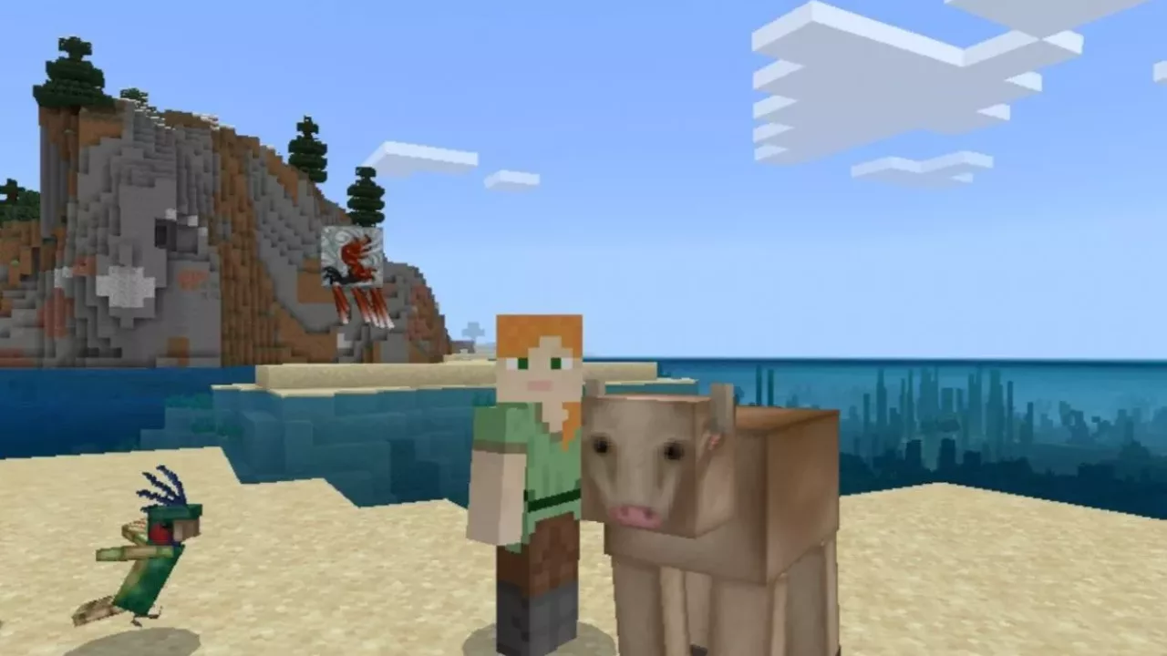 Animals from Naruto Mod for Minecraft PE